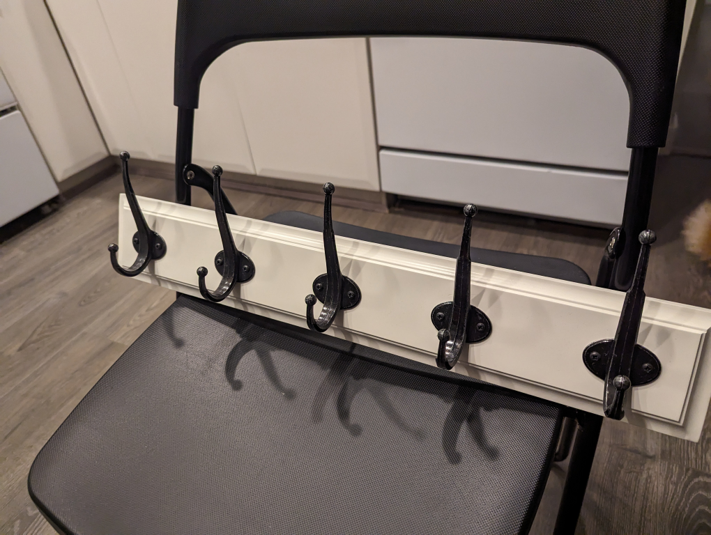 Ikea cloth hanging wall rack 22.5inch 🏈 - photo 3