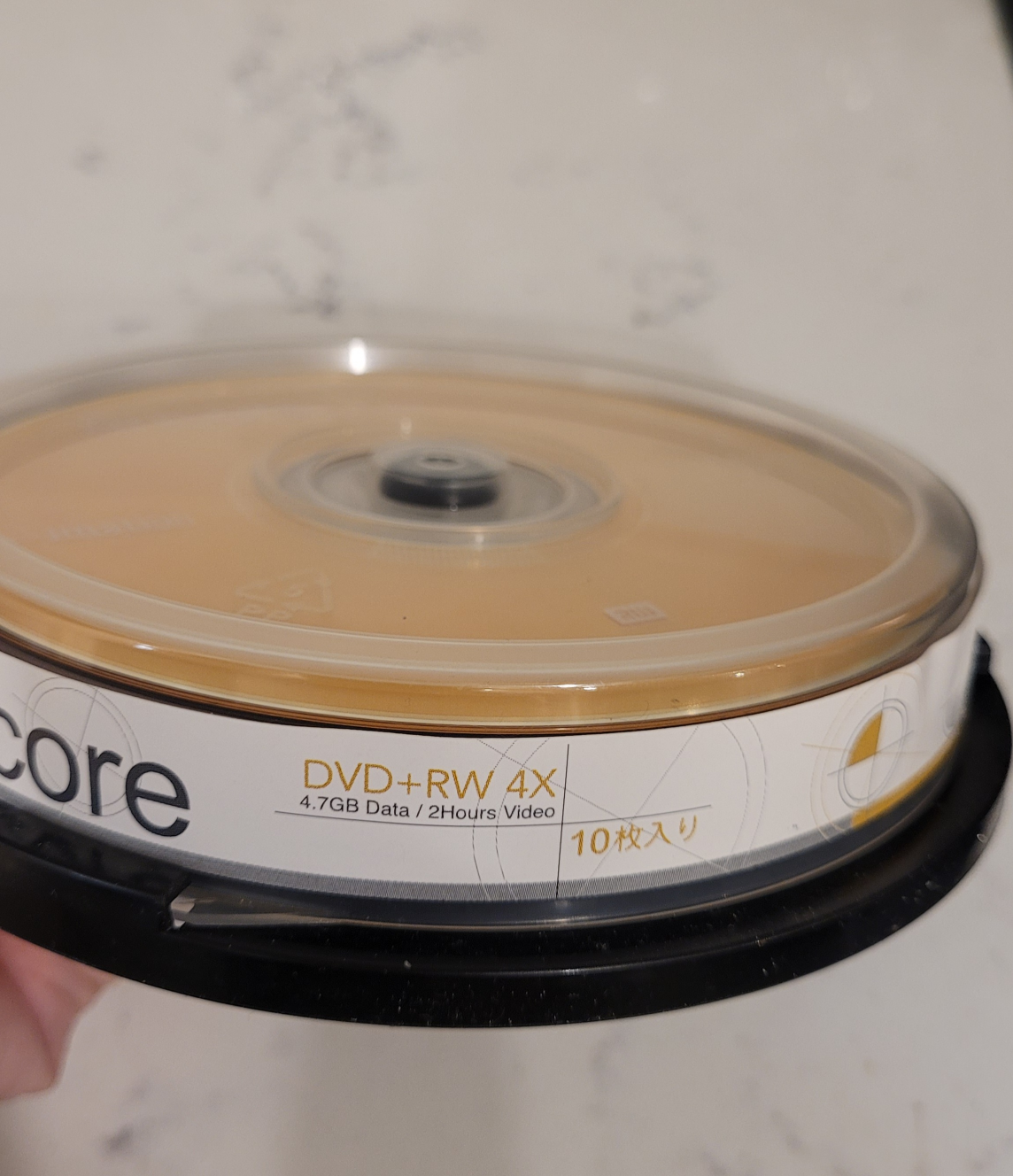 🥕 Encore gold series DVD + RW 4X image indicator(2)