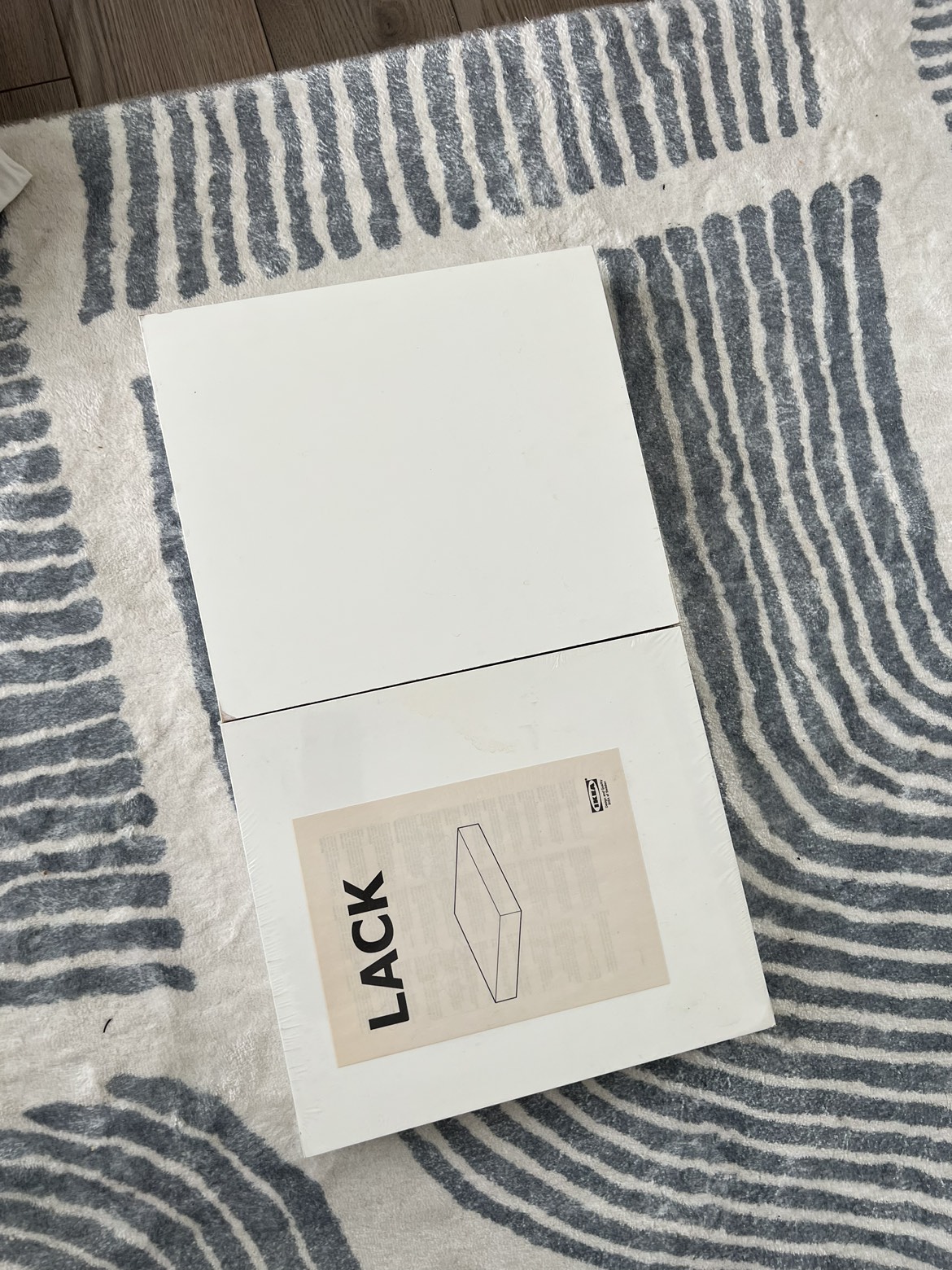 2x Lack ikea shelf’s