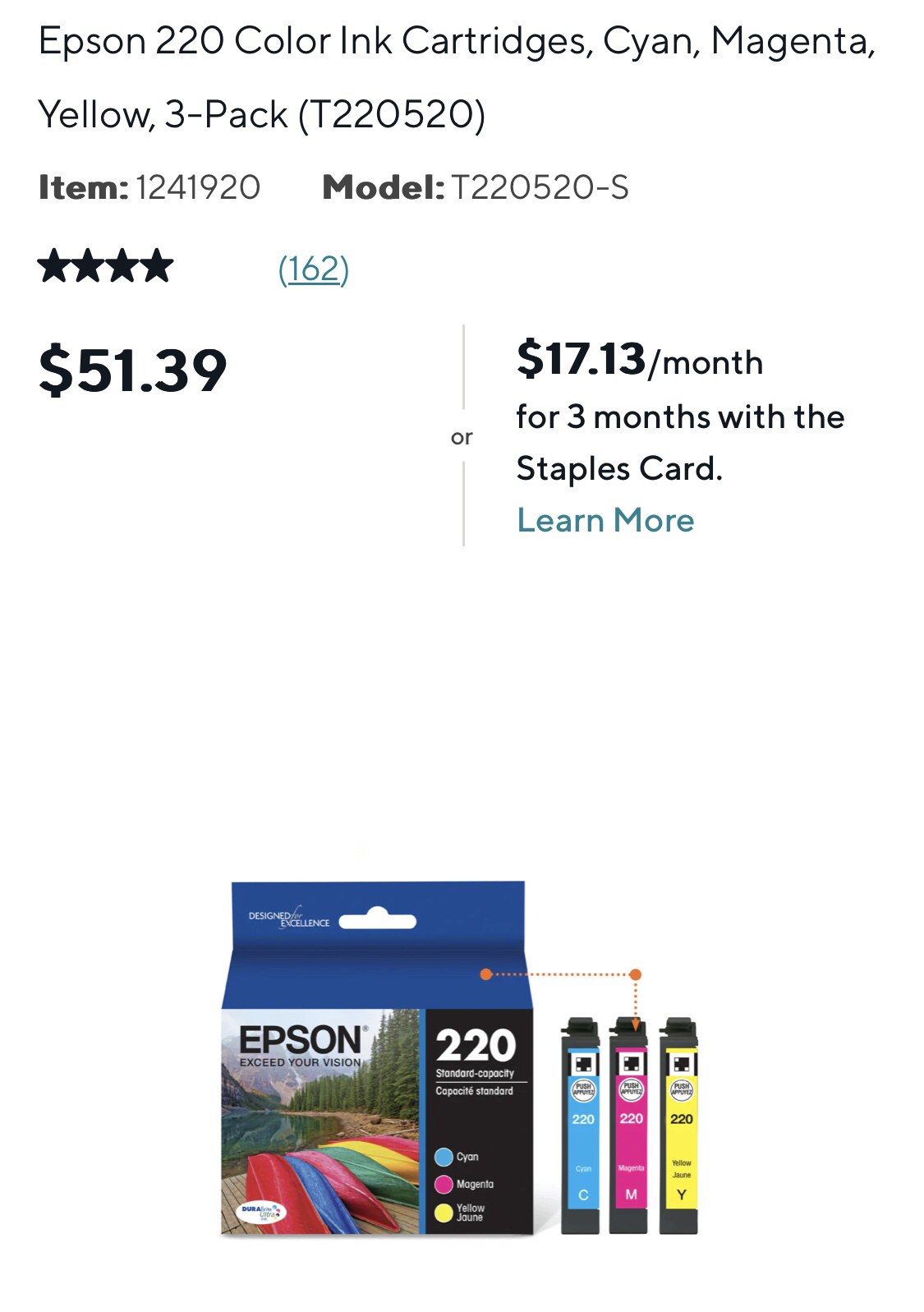 Epson220 CMY ink cartridges image indicator(2)