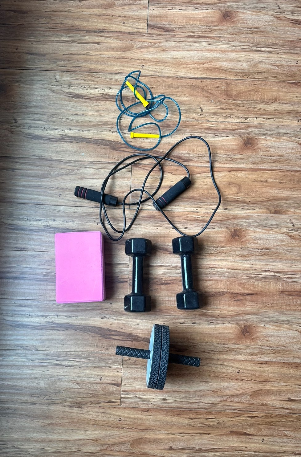 At-home workout equipment