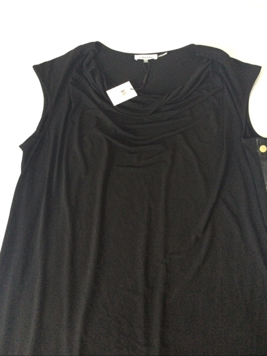Calvin Klein Cowl Neck Dress Size: 1X image indicator(4)
