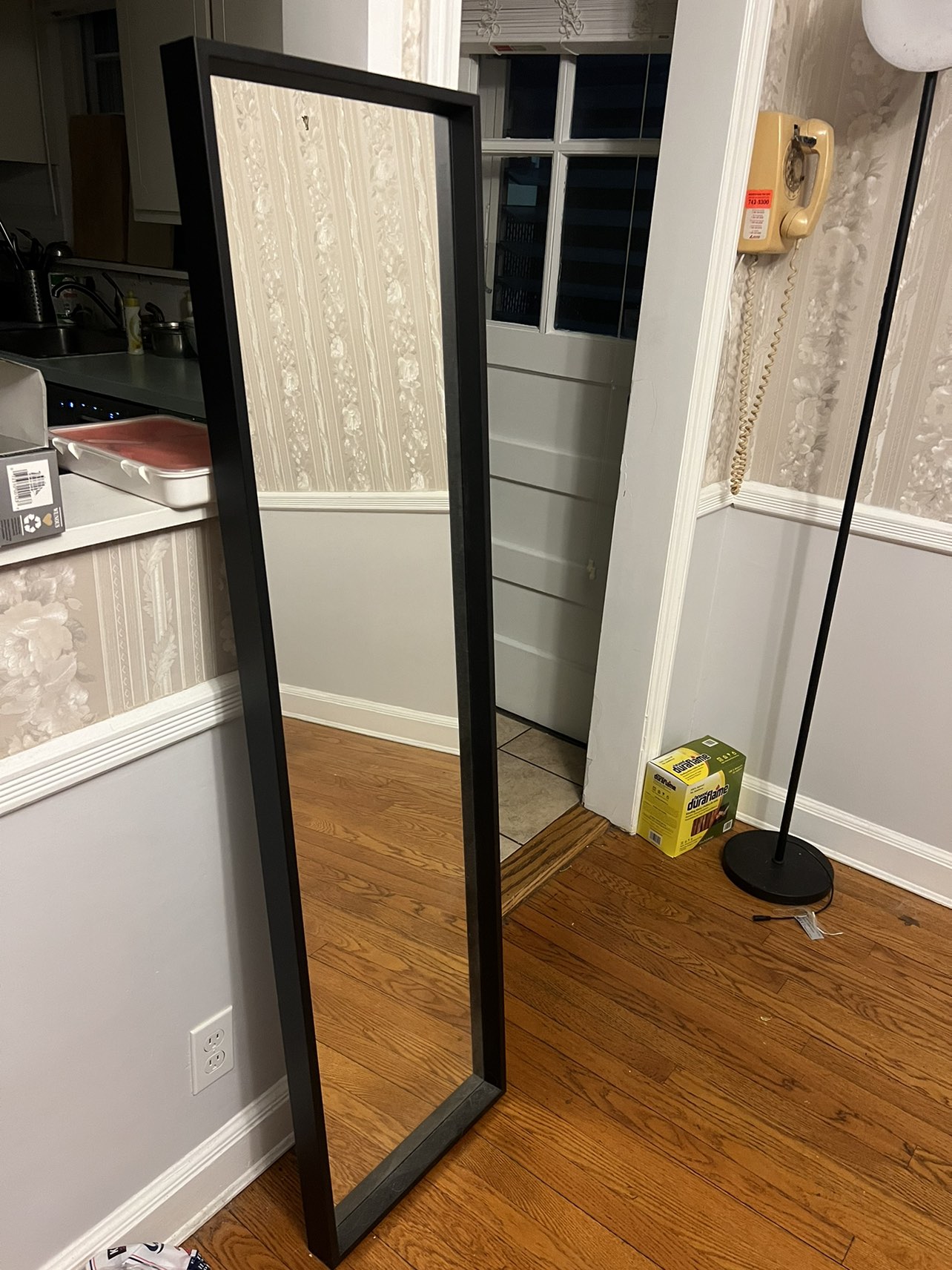 Ikea standing floor mirror thumbnail