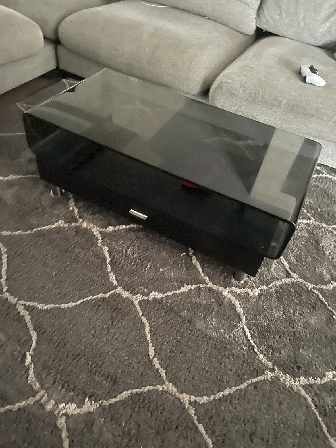 GLASS COFFEE TABLE