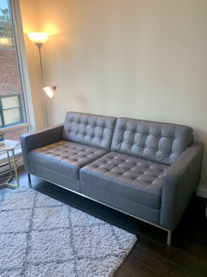 EQ3 Reverie Leather Sofa - photo 3