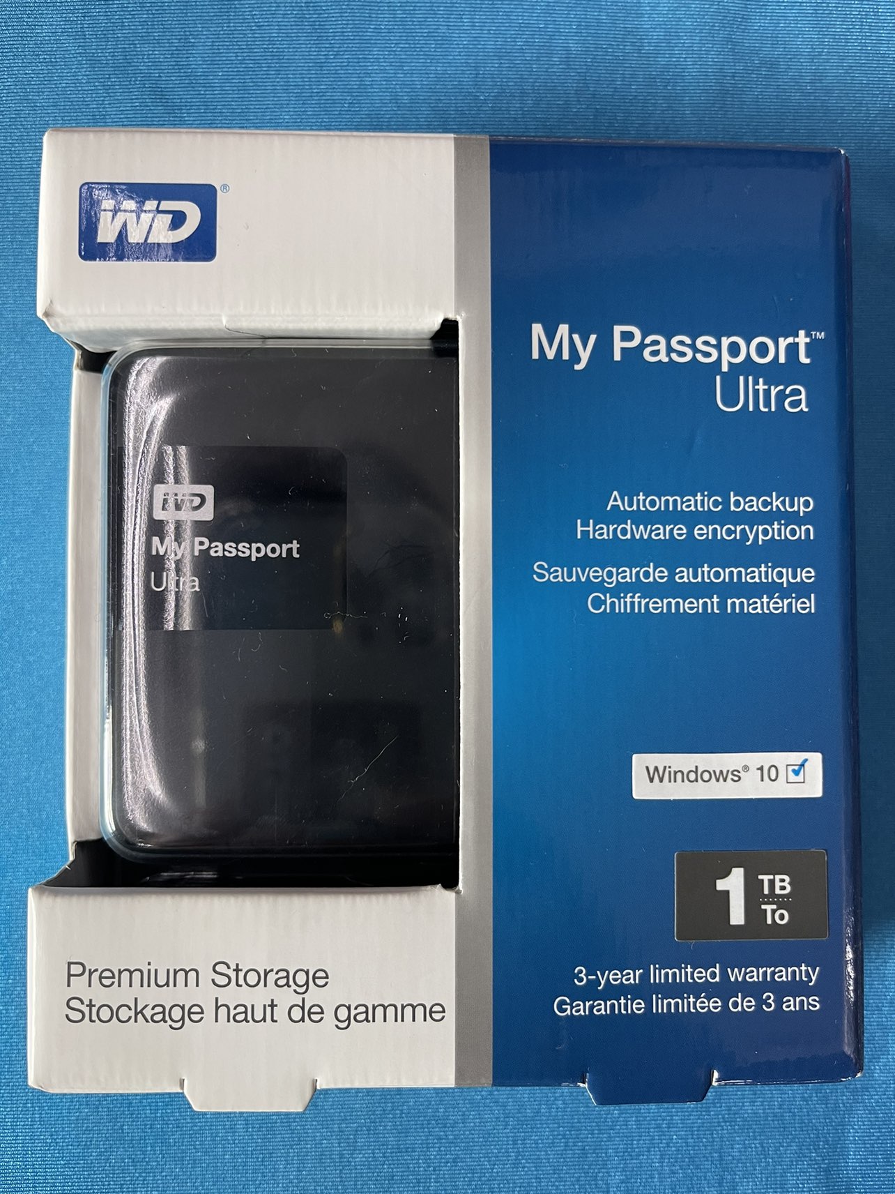 WD My Passport external hard drive thumbnail