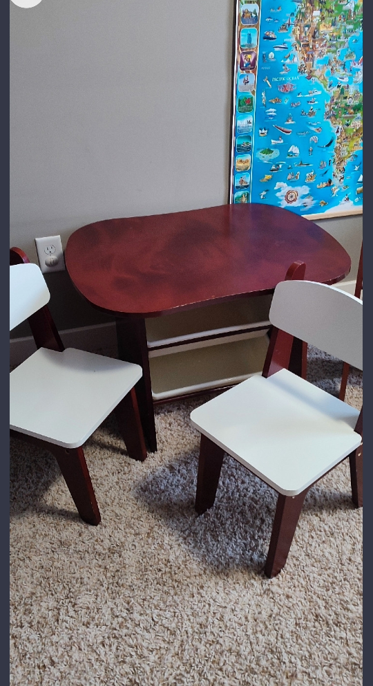 Desk with 2 chairs - photo 2