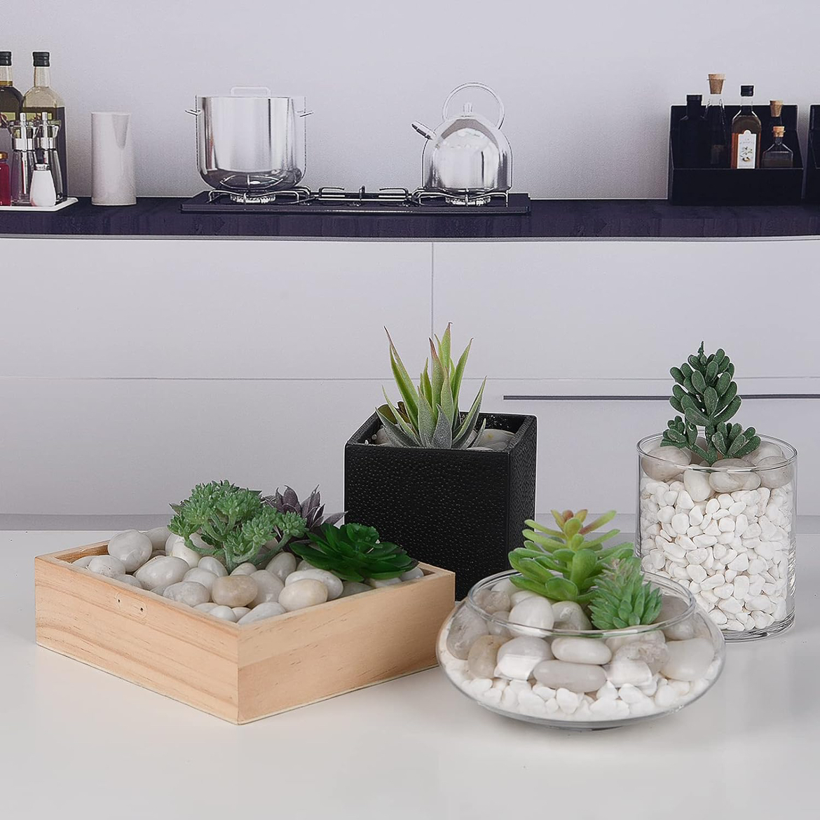 River Rocks, Aquarium and Terrarium Pebbles - photo 4