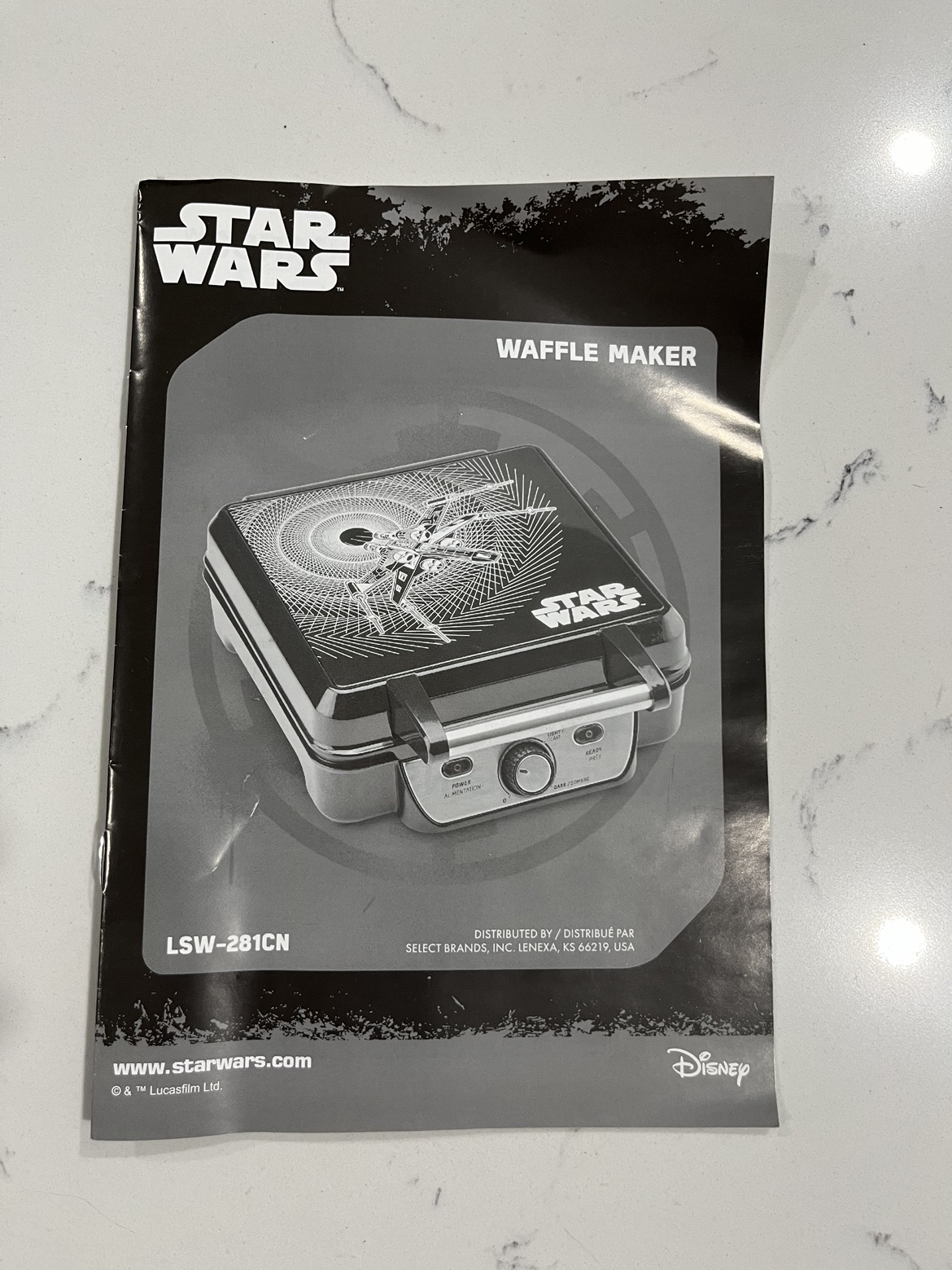 Star Wars Waffle Maker image indicator(4)