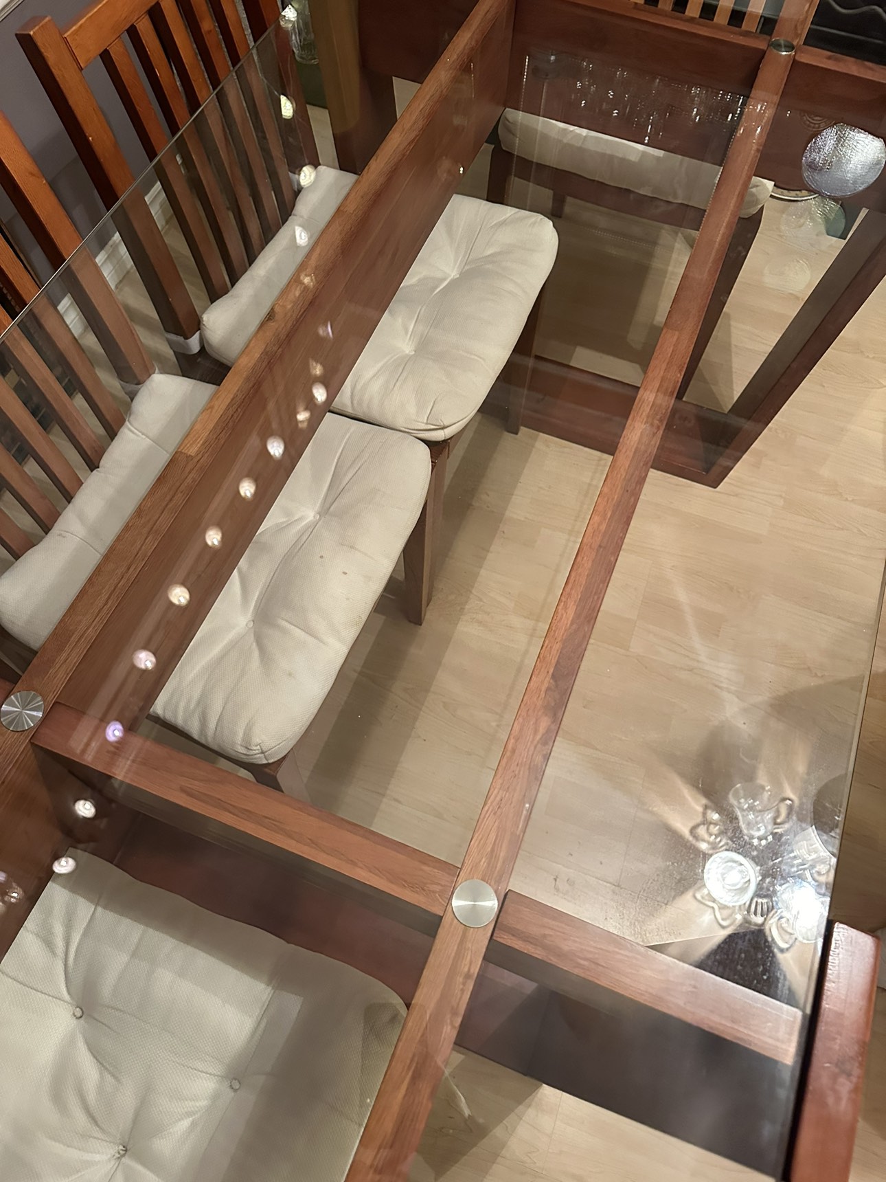 Dining table 6 chairs - photo 4