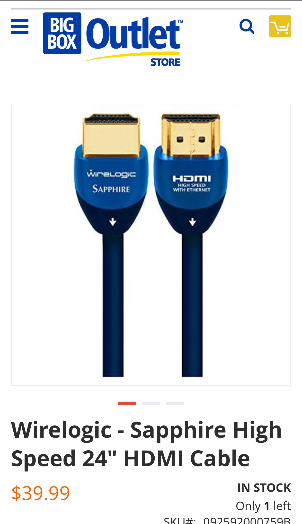 Hdmi Cable