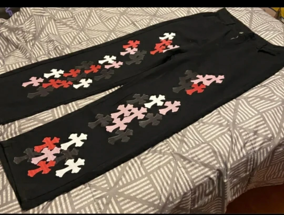 Chrome heart jeans for sale for $85 size 34 - photo 4