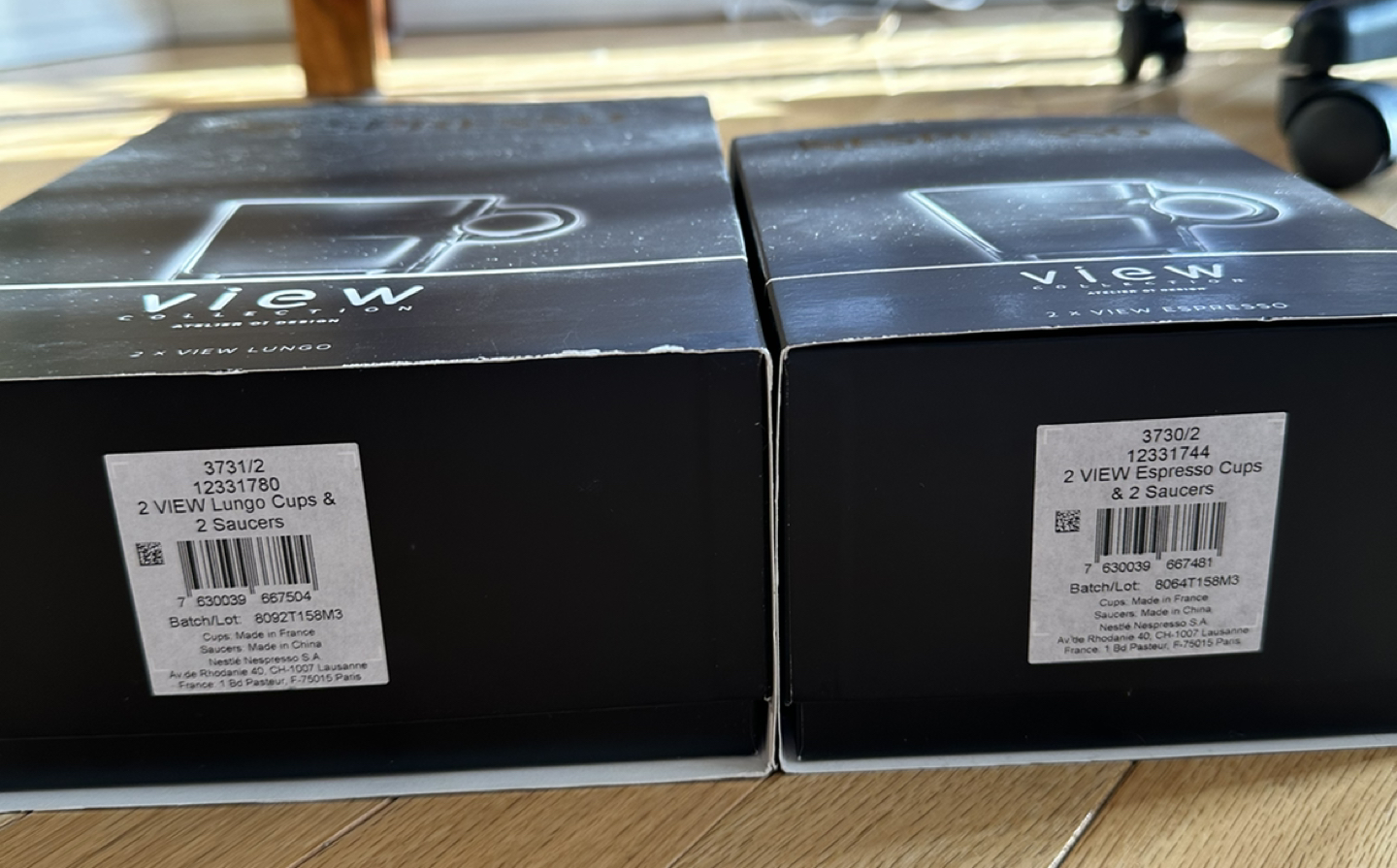 Nespresso 2 Lungo Cups, 2 Espresso cups with saucers image indicator(5)