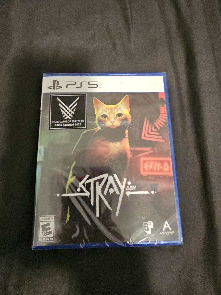 Brand New Sealed Stray Ps5 game