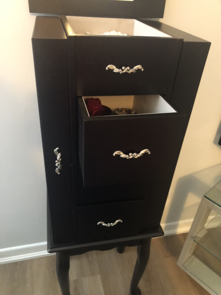 Jewelry armoire organization storage - photo 4