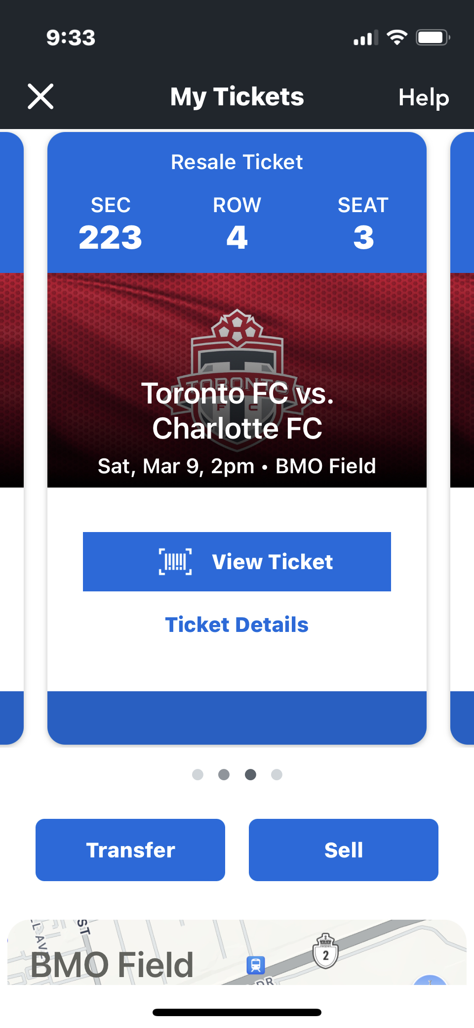 4x Tkts to Toronto FC vs Charlotte FC March 9 - photo 3