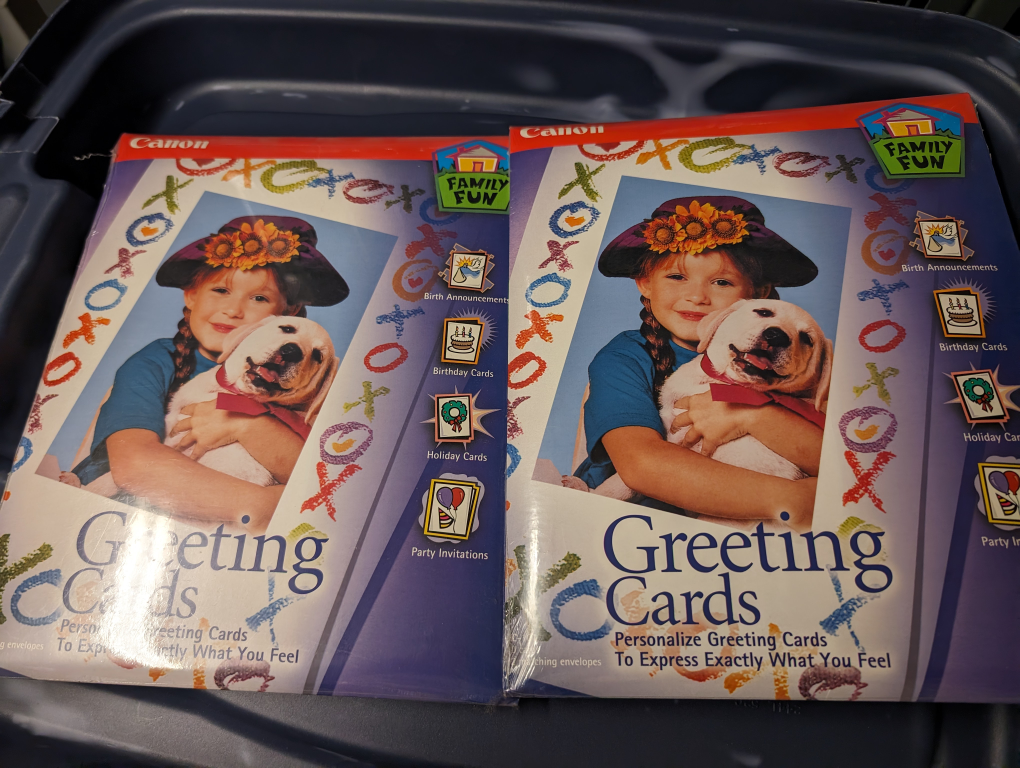 #freecycle 2 packs of cards paper thumbnail