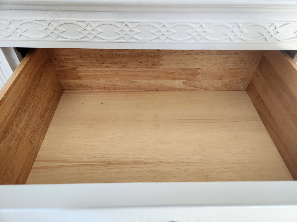 2 large refinished white nightstands. message fir price. - photo 5