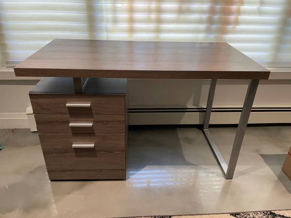 Monarch Specialties Computer Desk, Dark Taupe thumbnail
