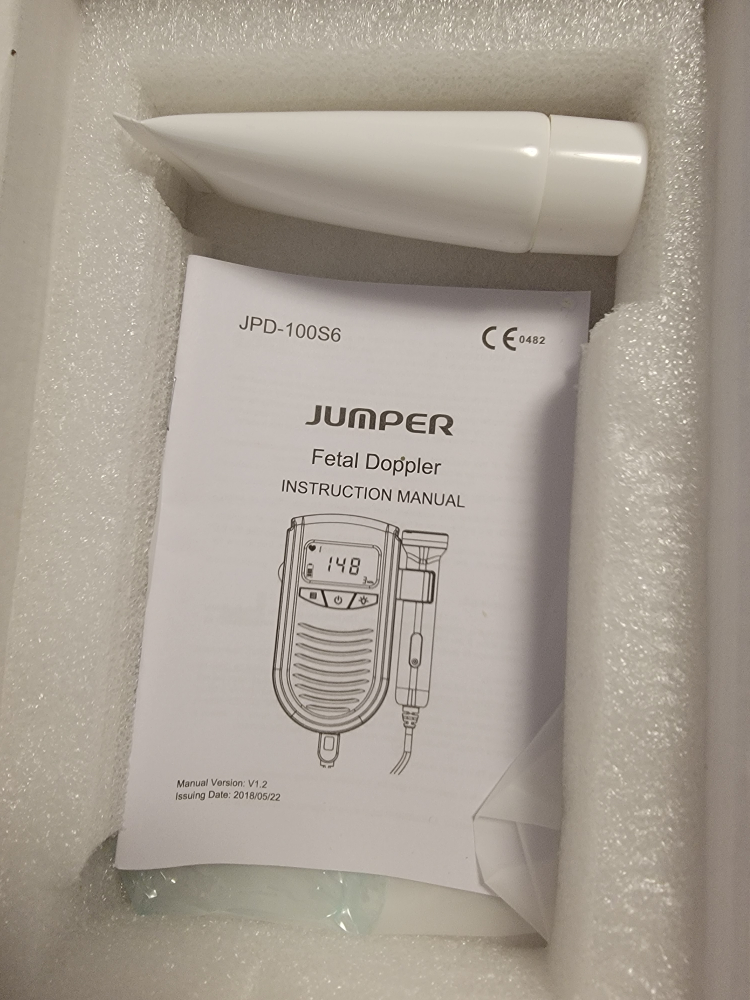 fetal doppler - baby heart rate monitor image indicator(4)