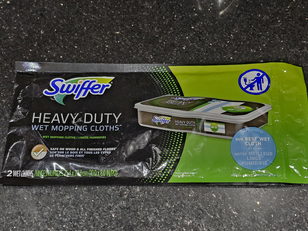 Swiffer heavy duty wet mopping cloths (brand new) thumbnail