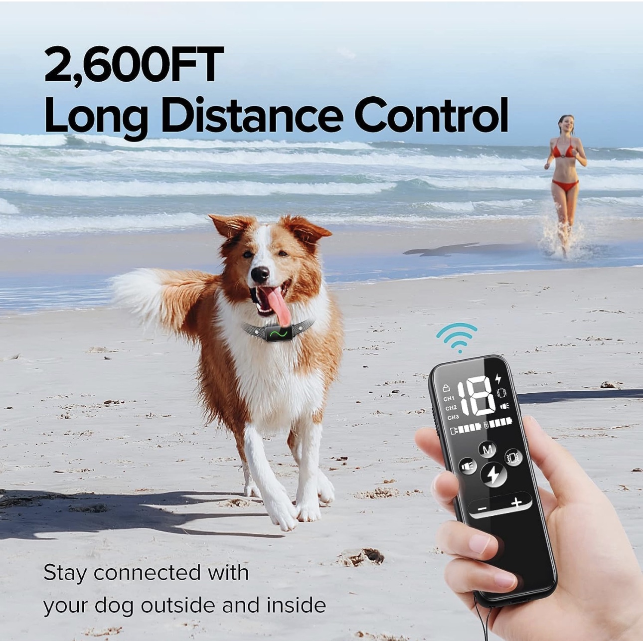 Dog Collar Training with Remote for Small, Medium, Large image indicator(8)