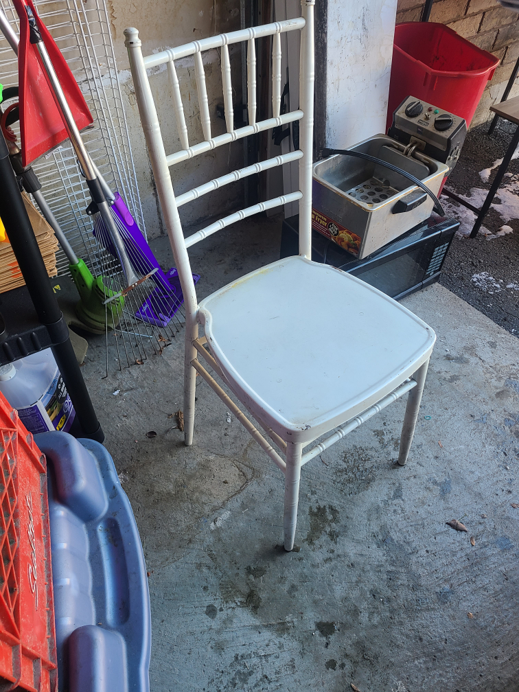 Metal chair
