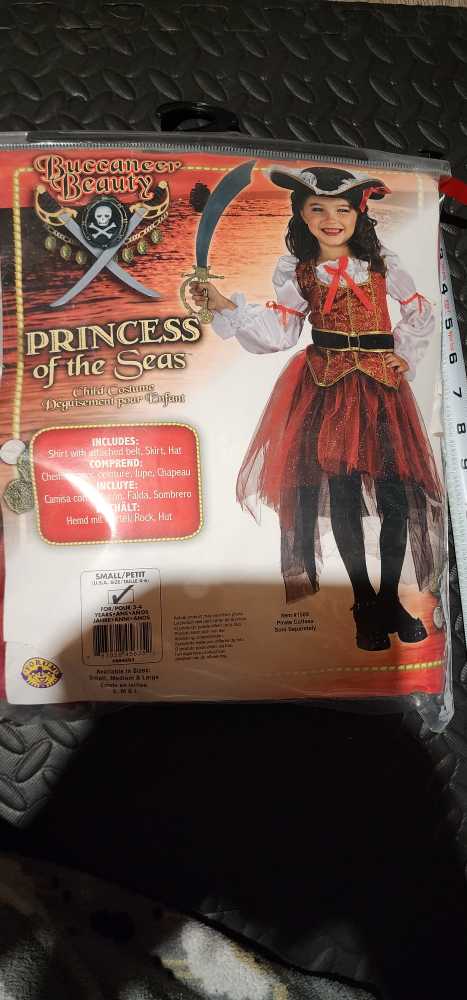 Girls Pirate Costume (small) image indicator(2)