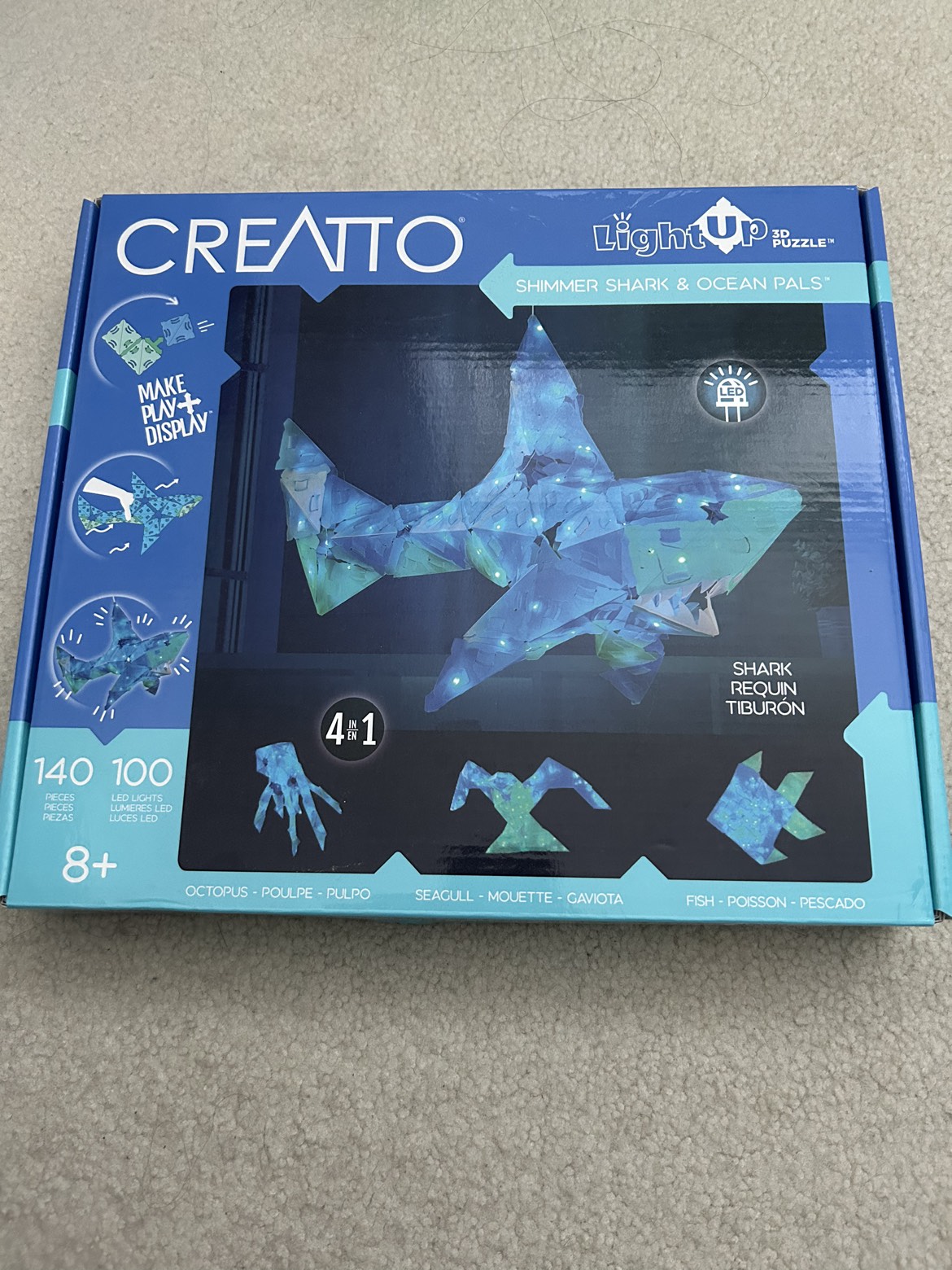3D Light up puzzle #freecycle