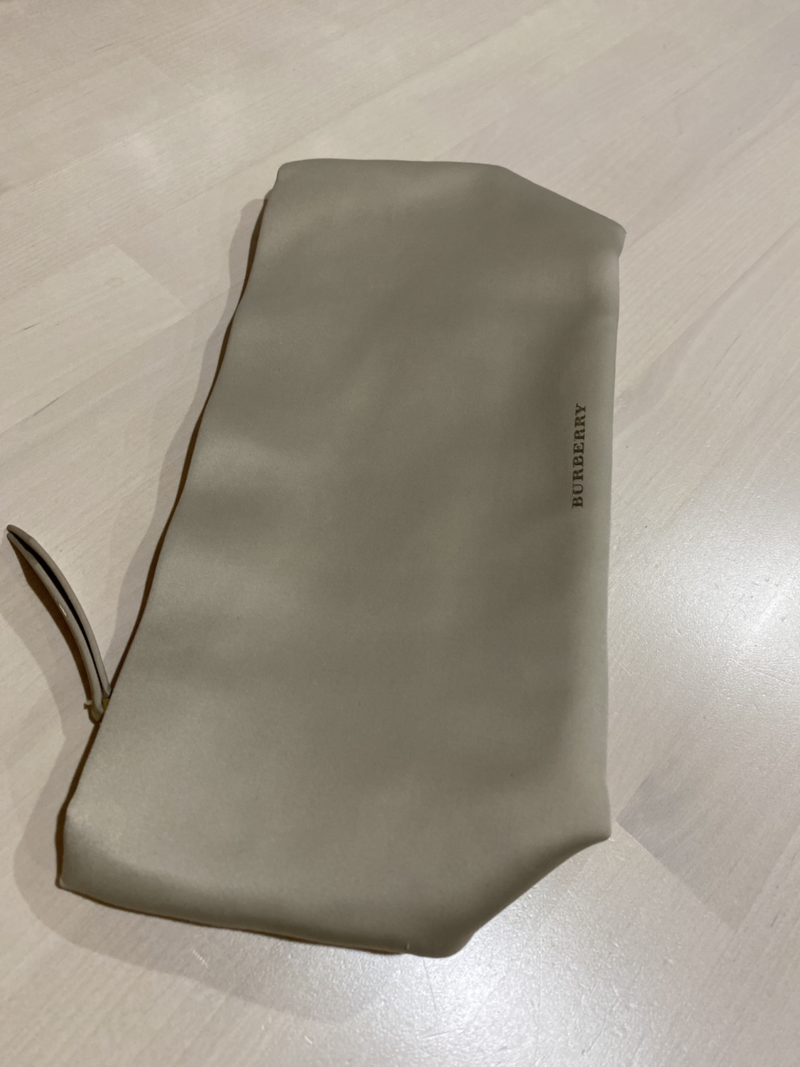 Burberry makeup bag