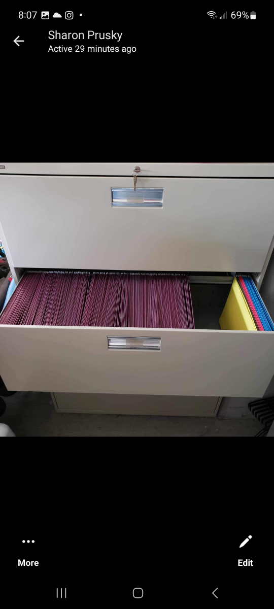 Office Filing Cabinet - photo 2