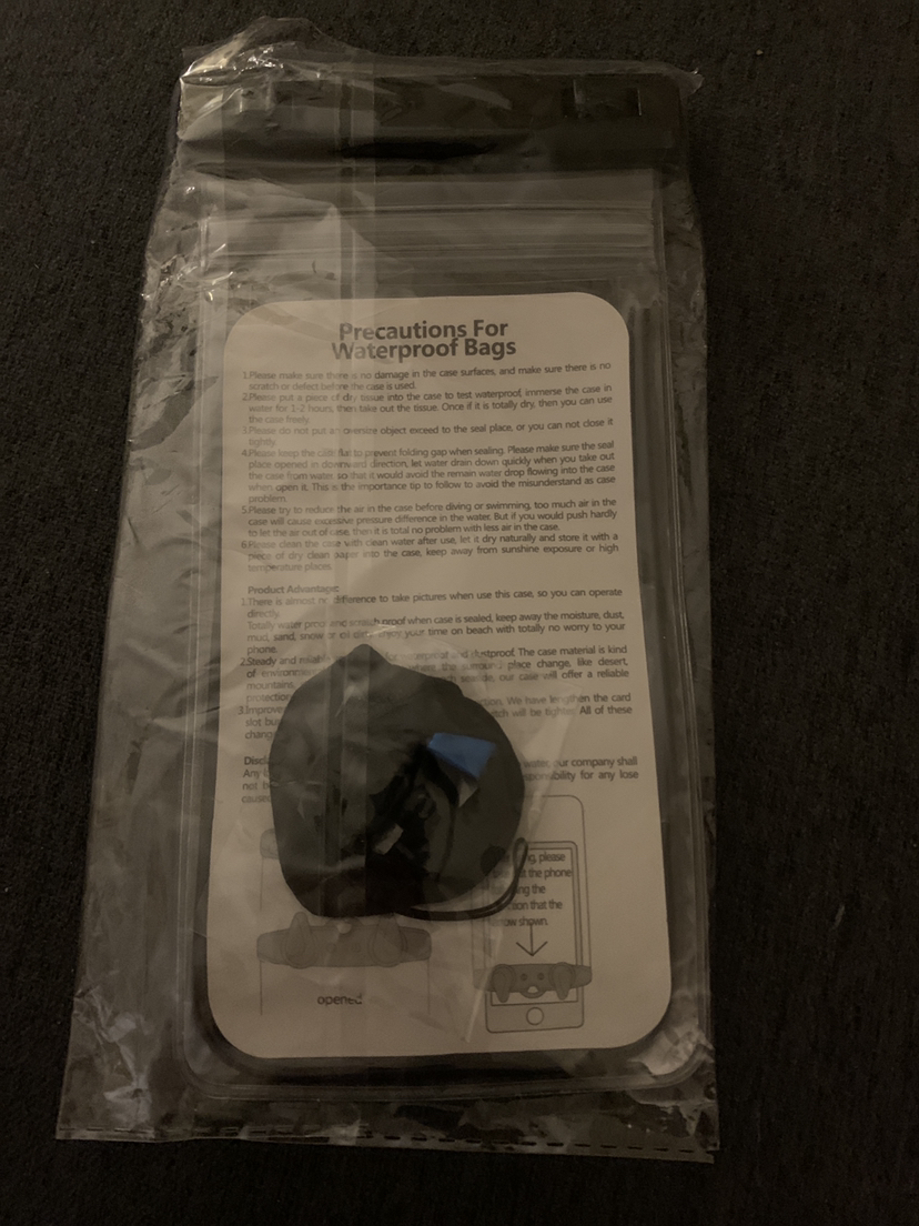Waterproof protector for your phone #freecycle image indicator(2)