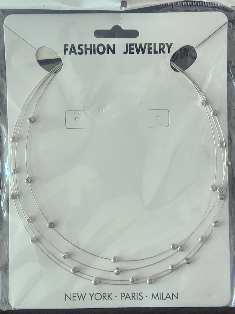 Silver Choker Hoop Neck thumbnail