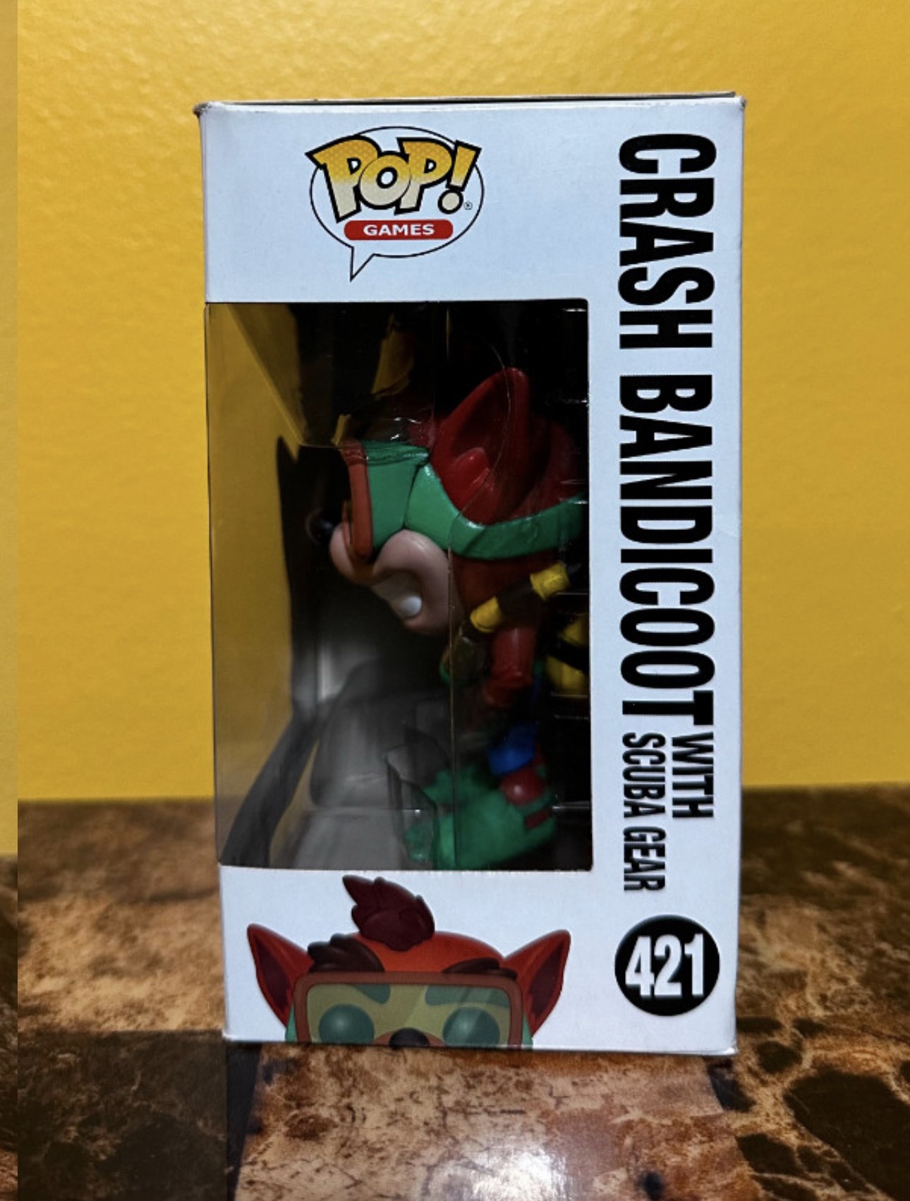 Funko pop, Crash Bandicoot with scuba gear - photo 2