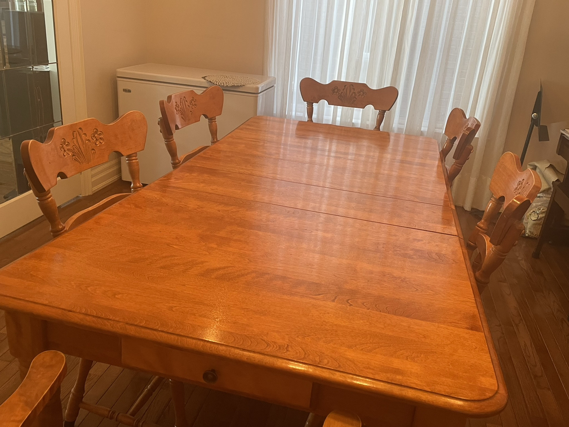 Dining table with chairs - photo 4