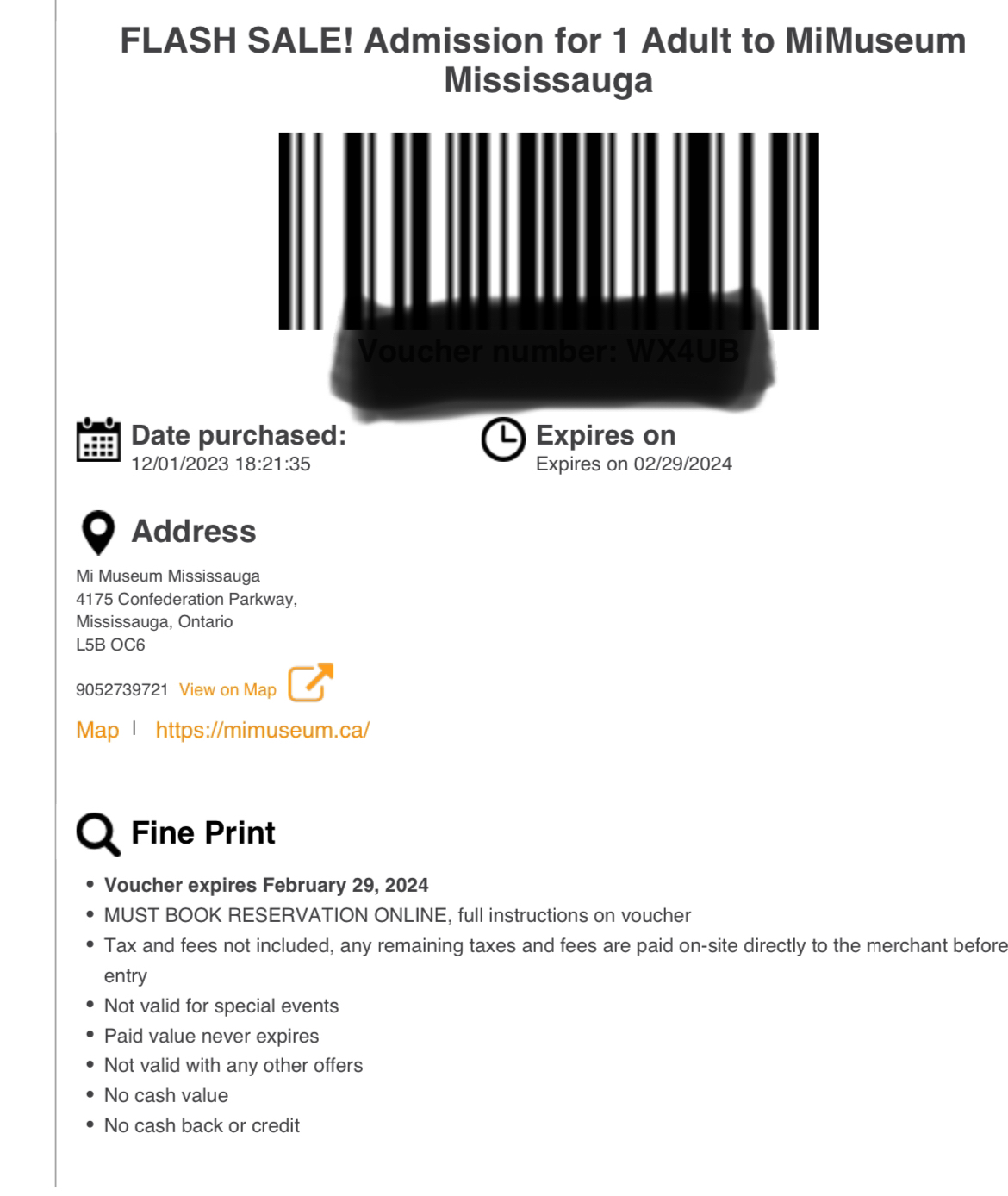 Mi Museum Mississauga  Tickets (3) image indicator(2)