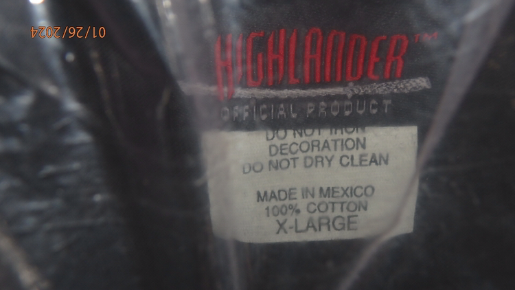 Highlander 100th Episode Four Horsemen/Apocalypse TShirt XL - photo 3