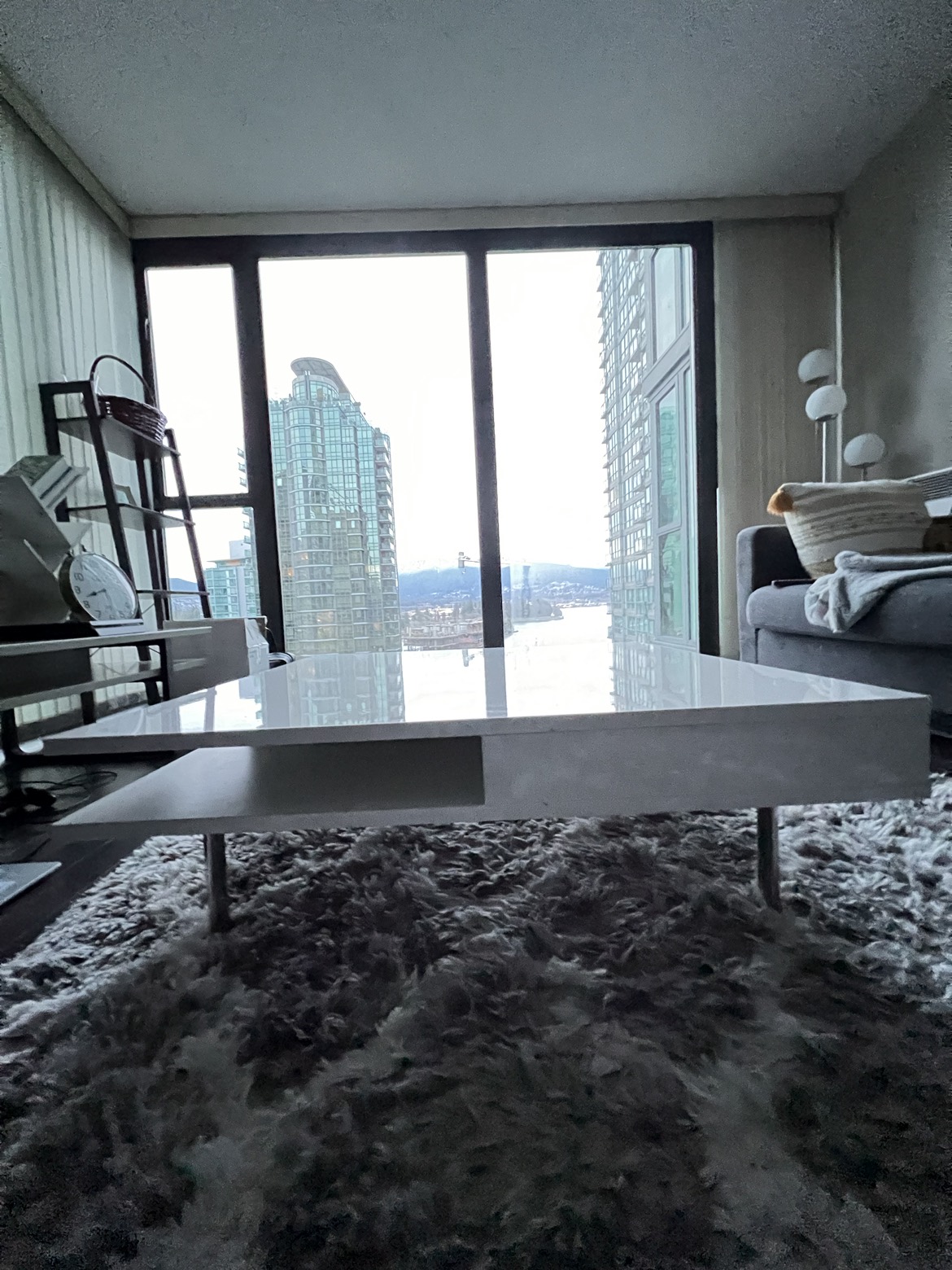 White IKEA coffee table - photo 4