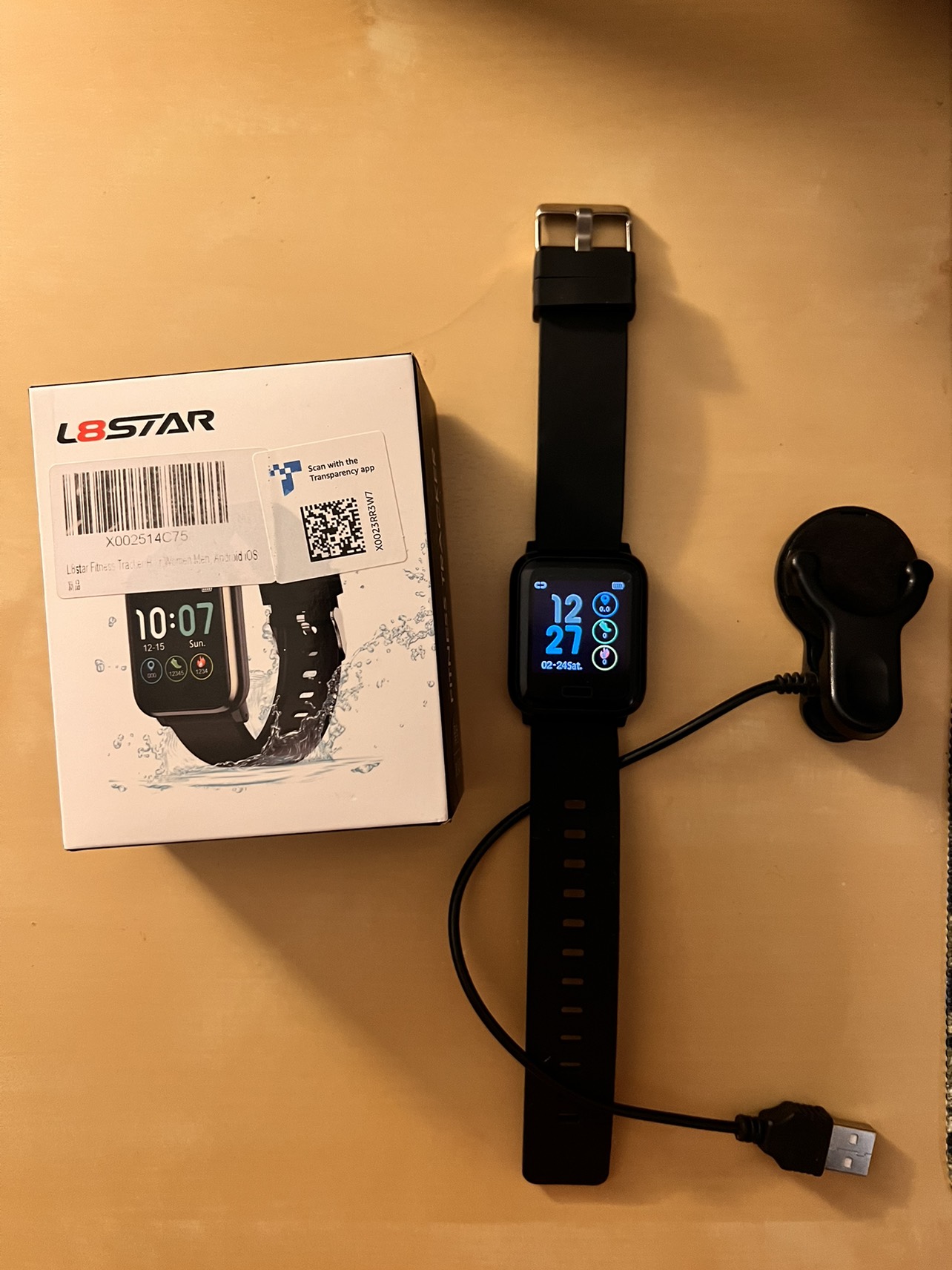 L8star B1 Smart Wristband Bracelet watch Heart Rate Blood image indicator(6)