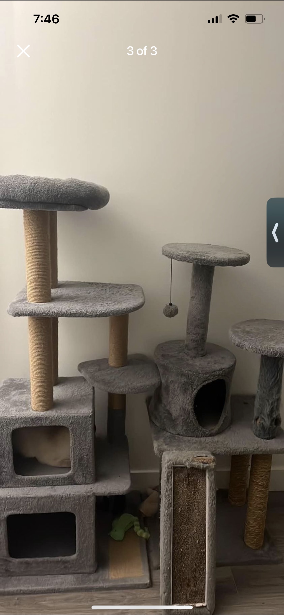 Cat tree x 2 - photo 3