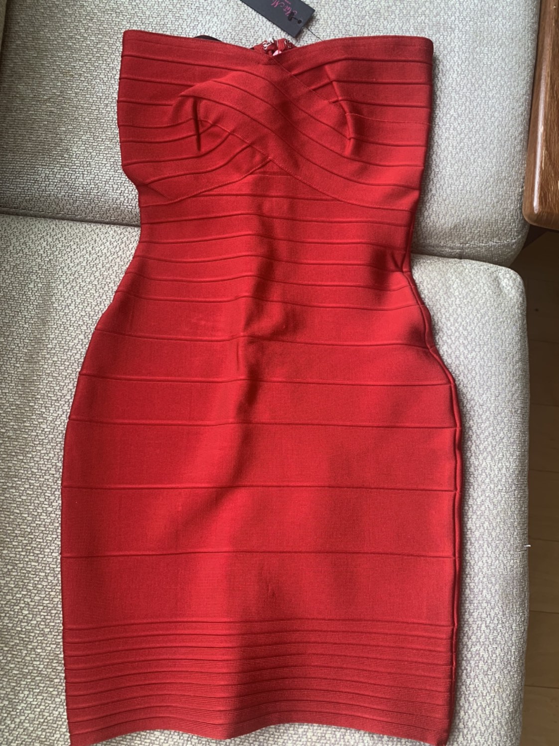 Strapless Red bandage dress *brand new* thumbnail