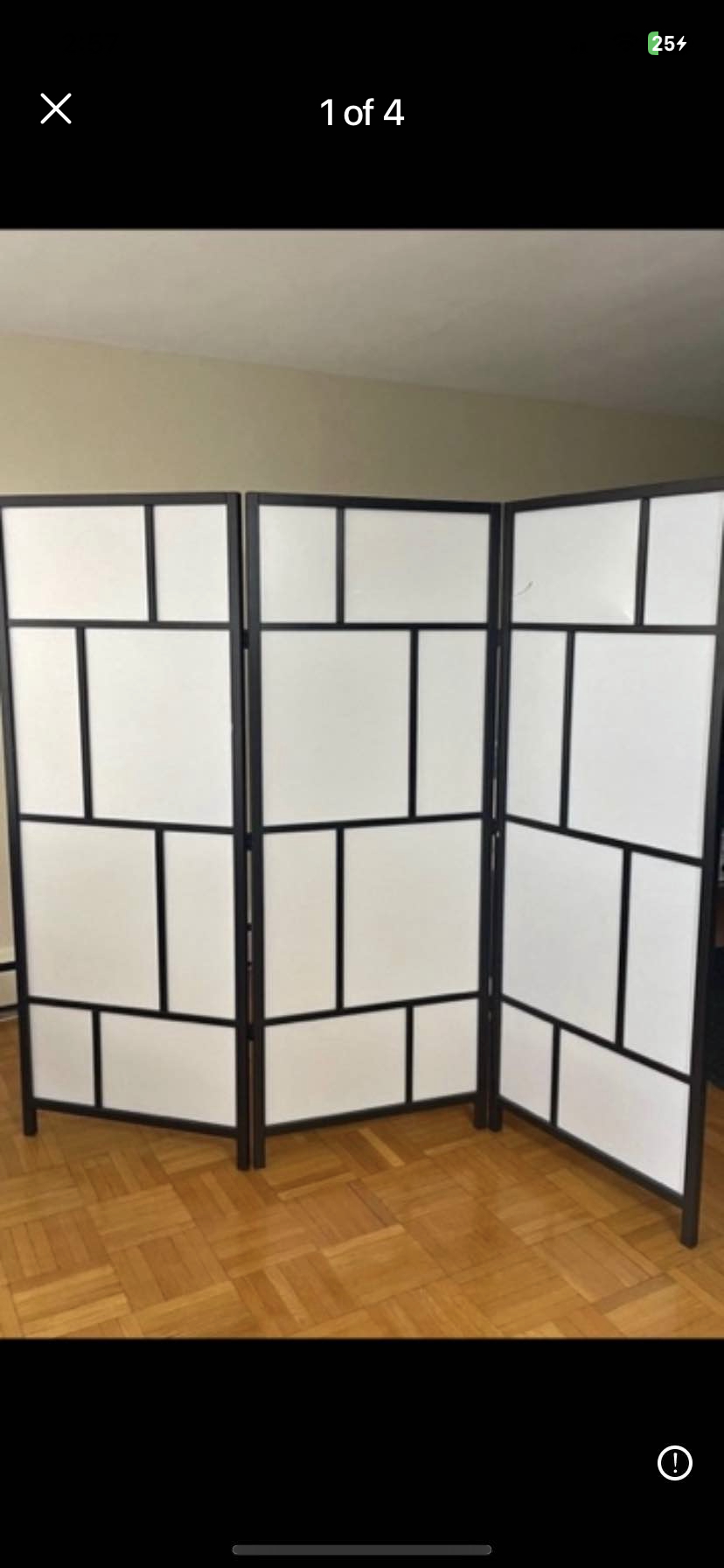 Ikea Risor room divider—Delivery Available.