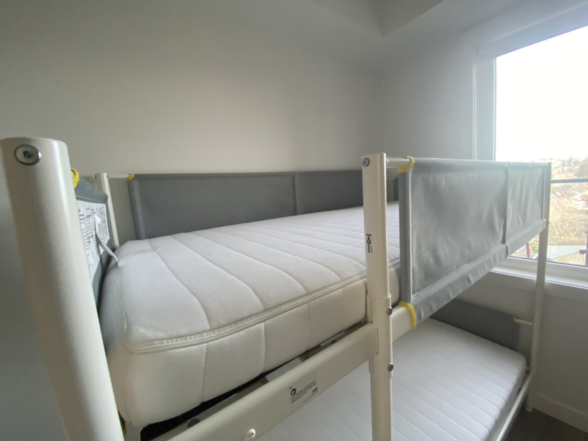 IKEA Bunk Bed + Pull-out + Twin Mattress x 1 [Like New] - photo 2