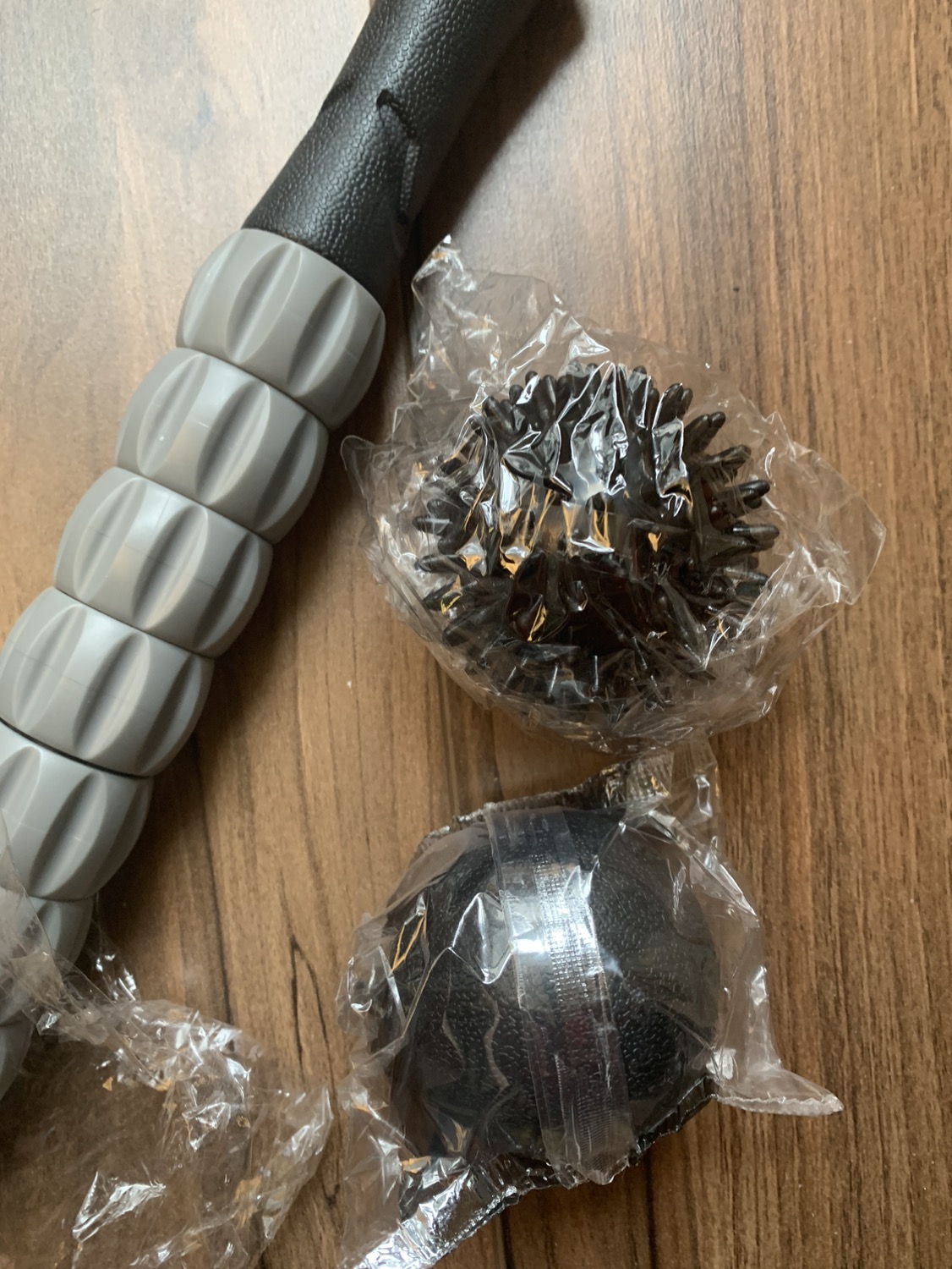Massage stick, spiky & smooth ball thumbnail