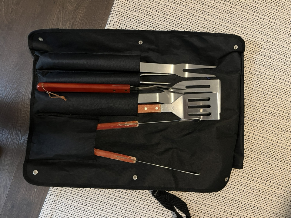 Bbq grill set with apron - photo 2