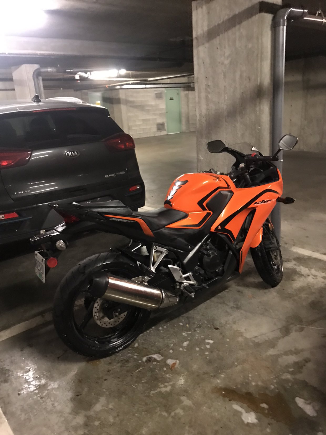 2017 Honda CBR 300R Candy Orange rare now image indicator(4)