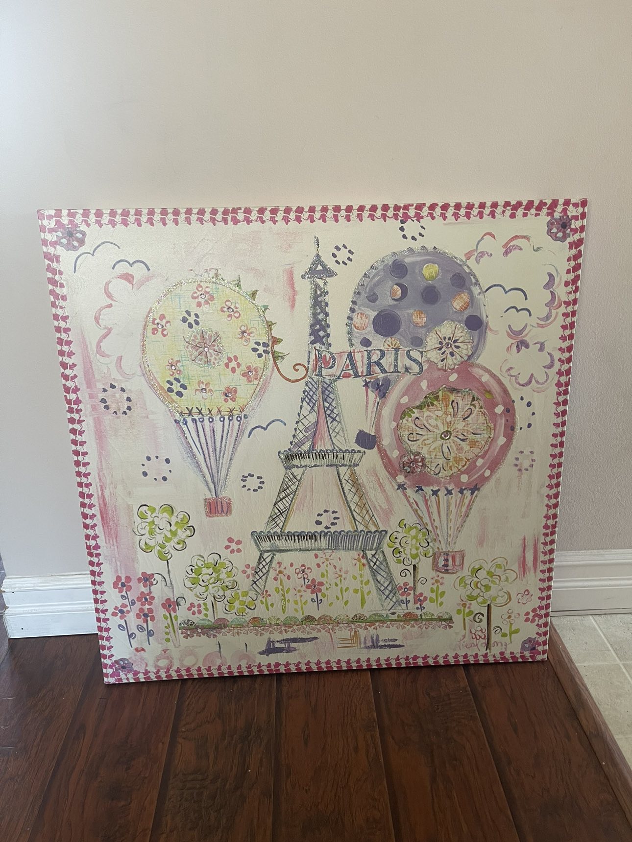 Beautiful canvas art for girls image indicator(4)