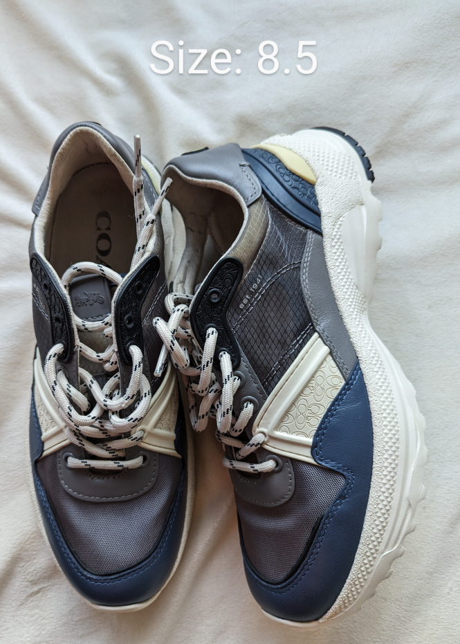 Like new lady's shoes from Coach size 8.5 for $120