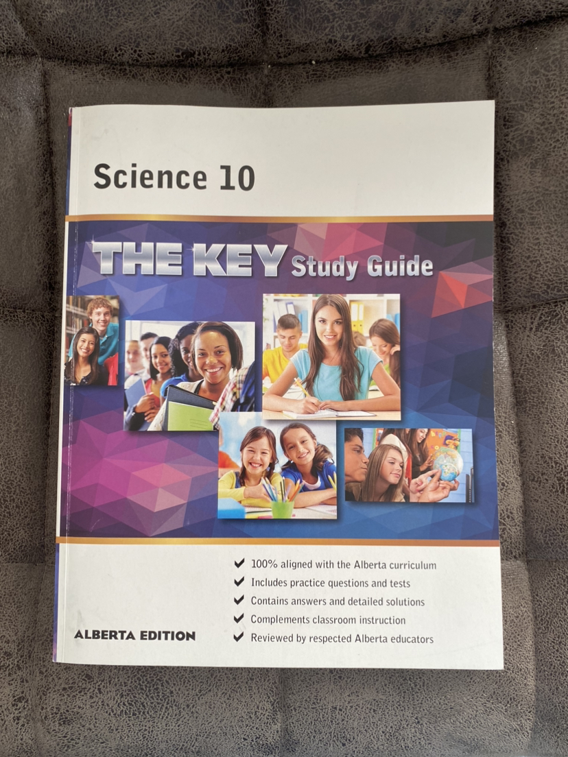 Science 10 The Key study guide