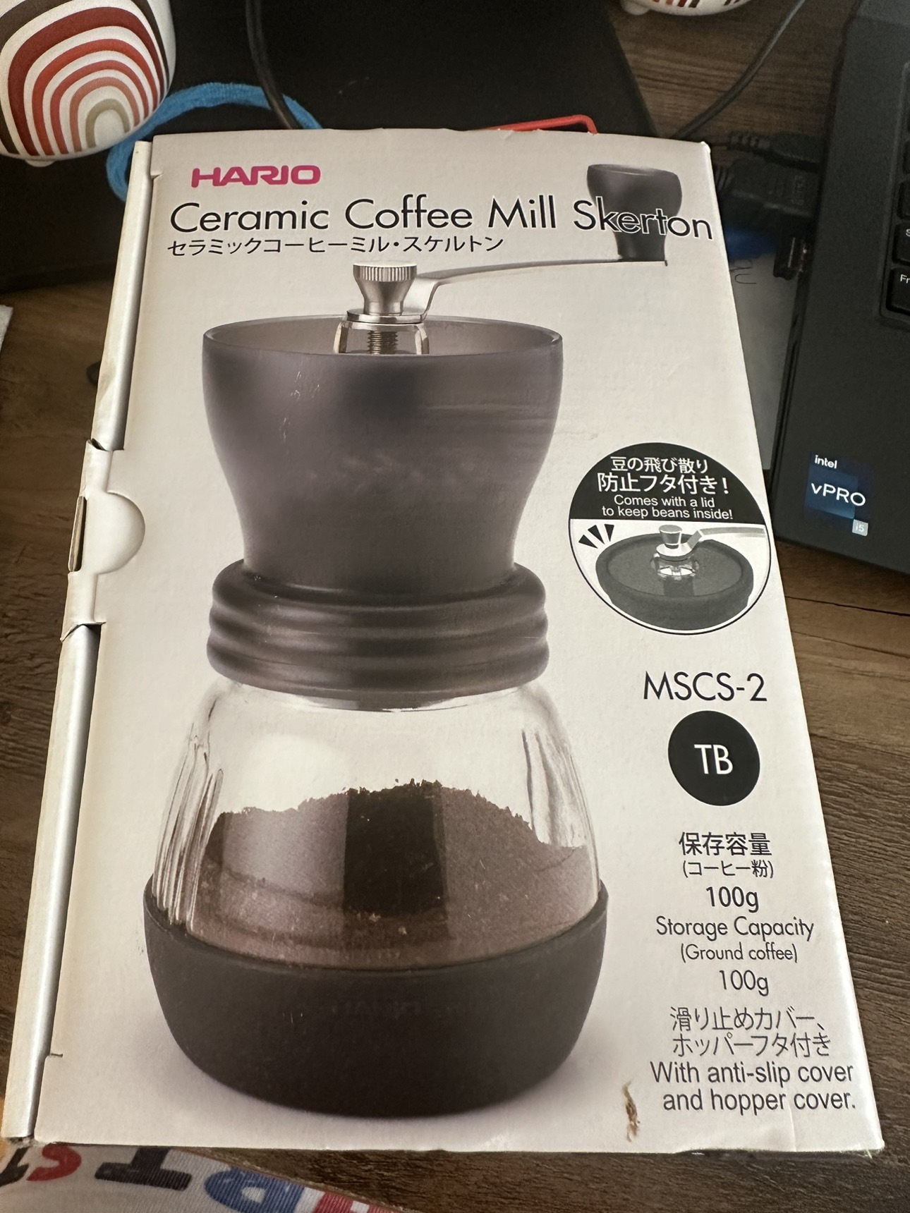 Ceramic coffee mill skerton